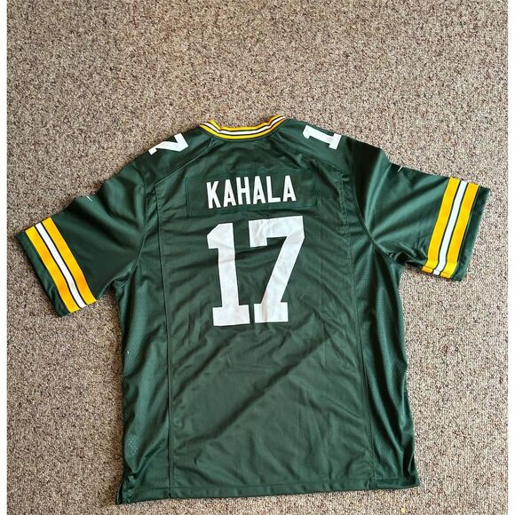 Green Bay Packers #17 KAHALA Nike Men's 2XL Green Jersey NFL Football - Picture 2 of 2